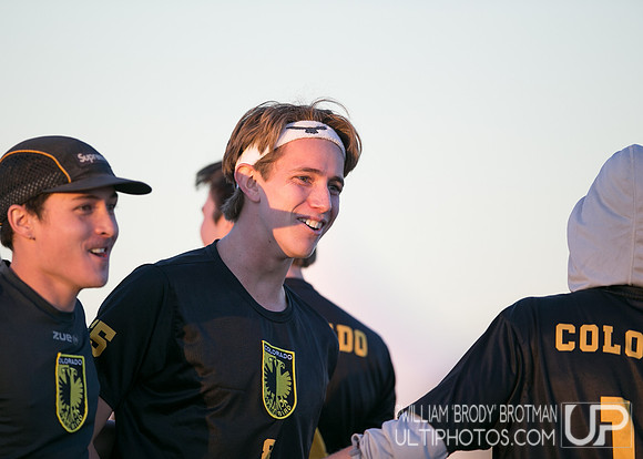 Day 1 of USA Ultimate College Championships.