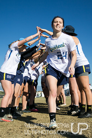 Day 1 of USA Ultimate College Championships.