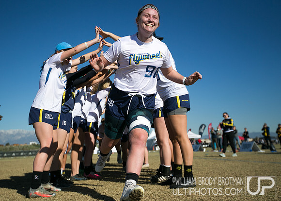Day 1 of USA Ultimate College Championships.
