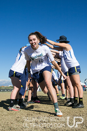 Day 1 of USA Ultimate College Championships.