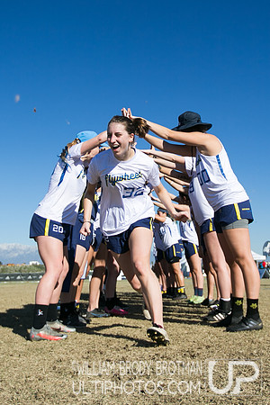 Day 1 of USA Ultimate College Championships.