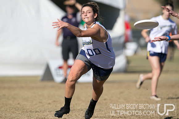 Day 1 of USA Ultimate College Championships.