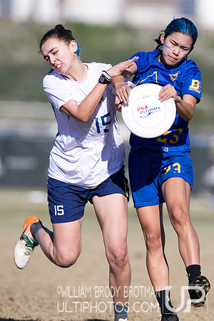 Day 1 of USA Ultimate College Championships.