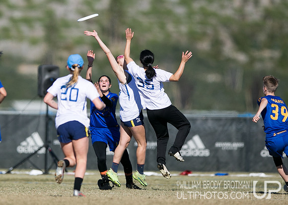 Day 1 of USA Ultimate College Championships.