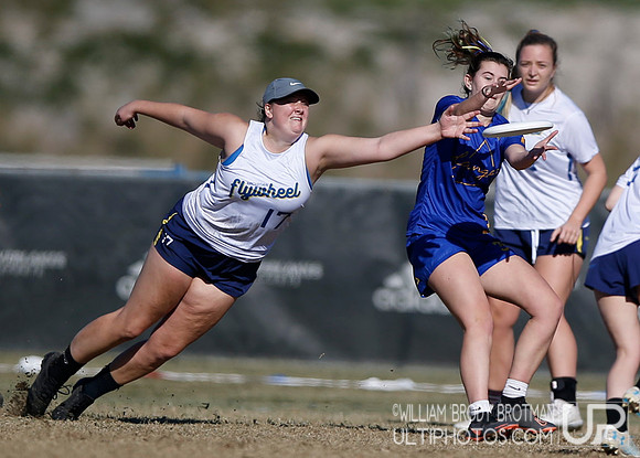 Day 1 of USA Ultimate College Championships.