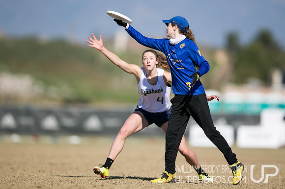Day 1 of USA Ultimate College Championships.