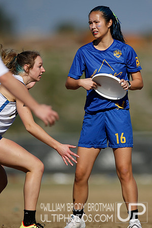 Day 1 of USA Ultimate College Championships.