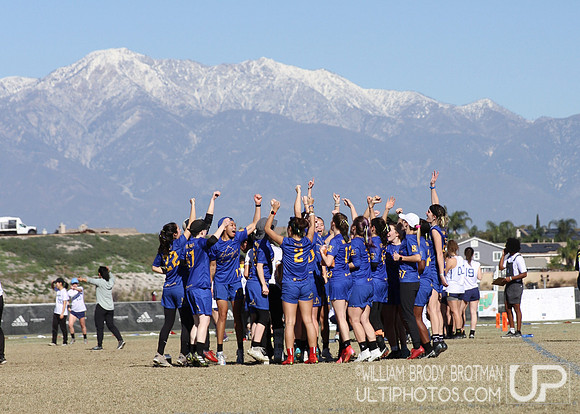 Day 1 of USA Ultimate College Championships.