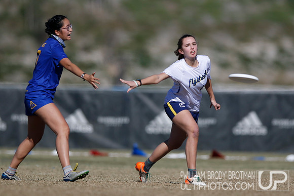 Day 1 of USA Ultimate College Championships.