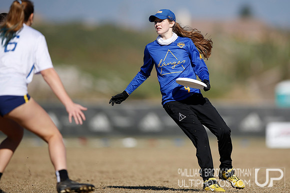 Day 1 of USA Ultimate College Championships.