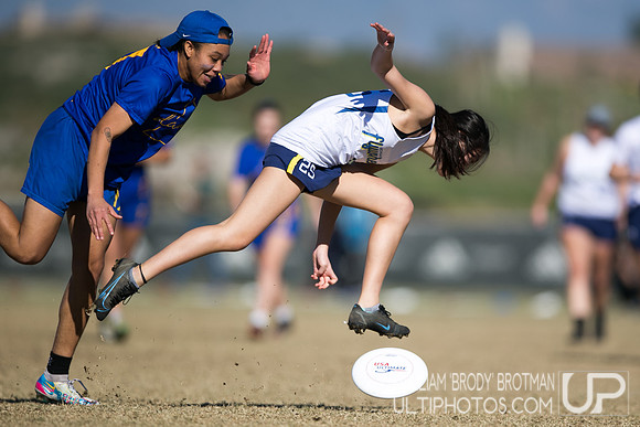 Day 1 of USA Ultimate College Championships.