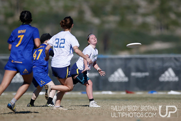Day 1 of USA Ultimate College Championships.