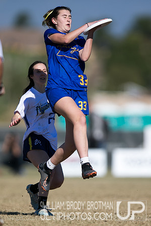 Day 1 of USA Ultimate College Championships.