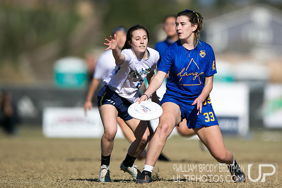 Day 1 of USA Ultimate College Championships.