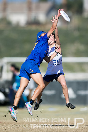 Day 1 of USA Ultimate College Championships.