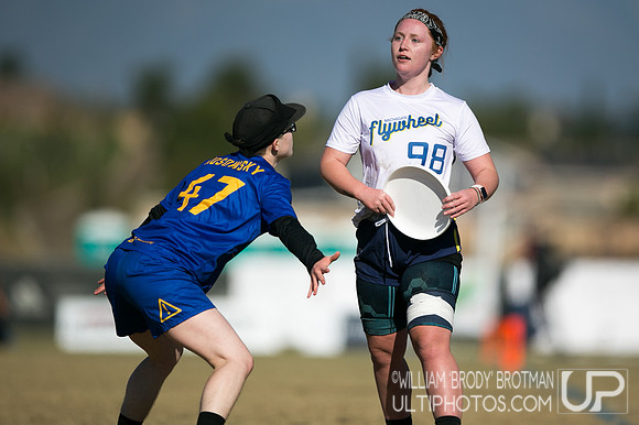 Day 1 of USA Ultimate College Championships.