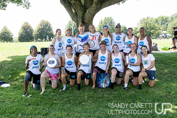 Women's Spirit Award Winners - Baltimore Wave