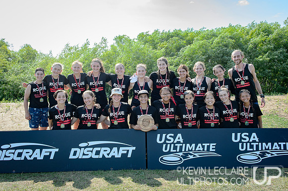 Rogue Girls 2nd Place Team Photo -- 2021 YCC