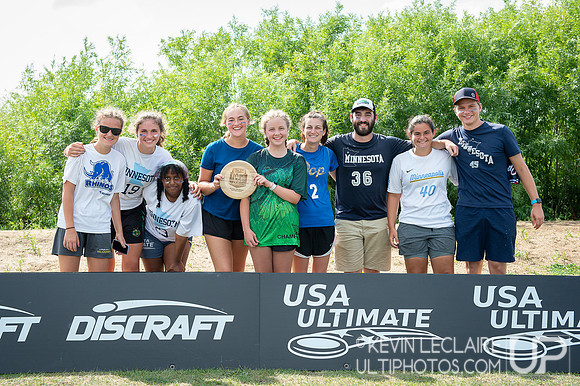 Superior (U17) Girls Team Spirit Winners Team Photo -- 2021 YCC
