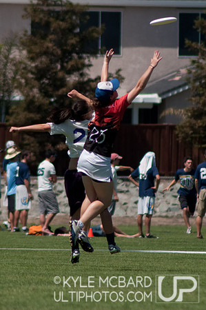 Sunday women's action from NorCal D-I Sectionals 2012