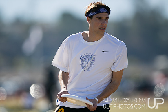Day 1 of USA Ultimate College Championships.