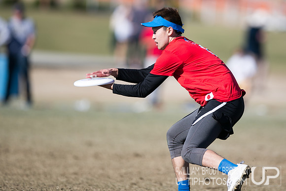 Day 1 of USA Ultimate College Championships.