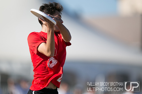 Day 1 of USA Ultimate College Championships.