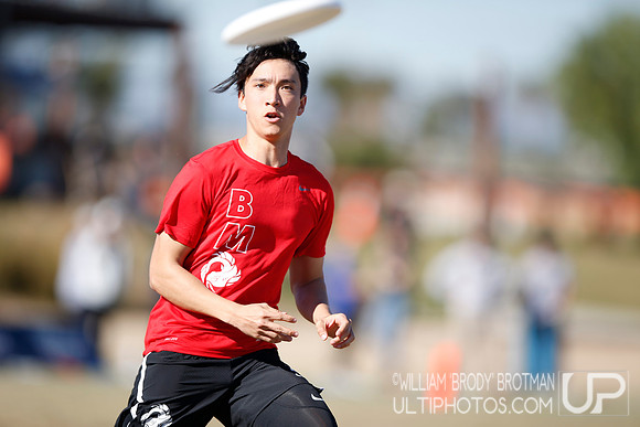 Day 1 of USA Ultimate College Championships.