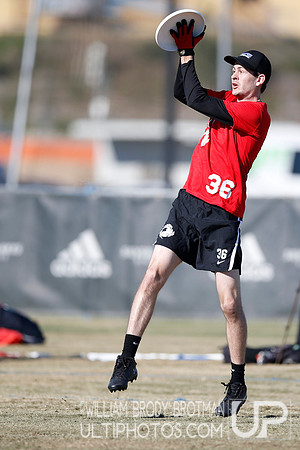 Day 1 of USA Ultimate College Championships.