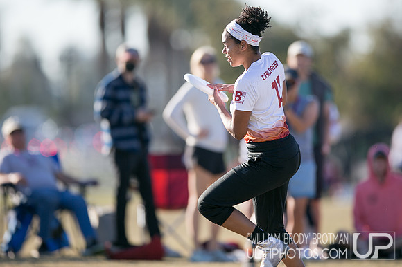 Day 1 of USA Ultimate College Championships.