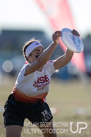 Day 1 of USA Ultimate College Championships.