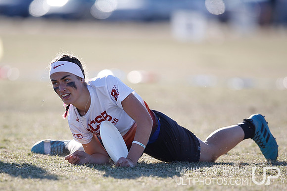 Day 1 of USA Ultimate College Championships.