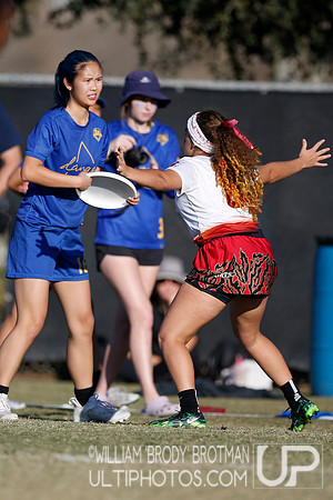 Day 1 of USA Ultimate College Championships.