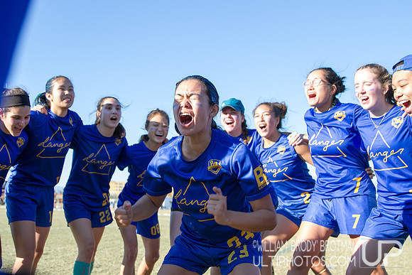 Day 1 of USA Ultimate College Championships.