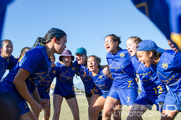 Day 1 of USA Ultimate College Championships.