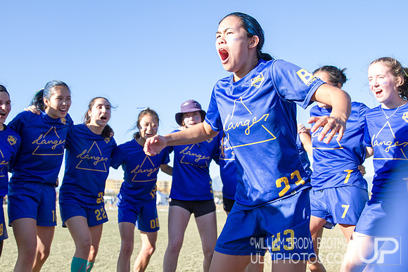Day 1 of USA Ultimate College Championships.