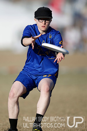 Day 1 of USA Ultimate College Championships.