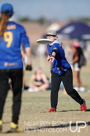 Day 1 of USA Ultimate College Championships.