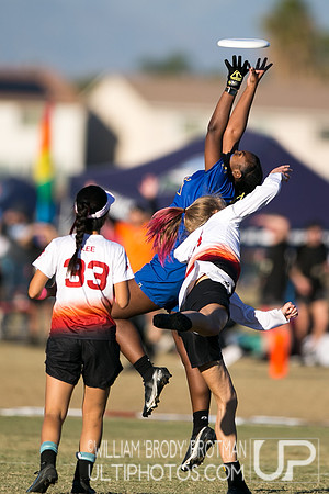 Day 1 of USA Ultimate College Championships.