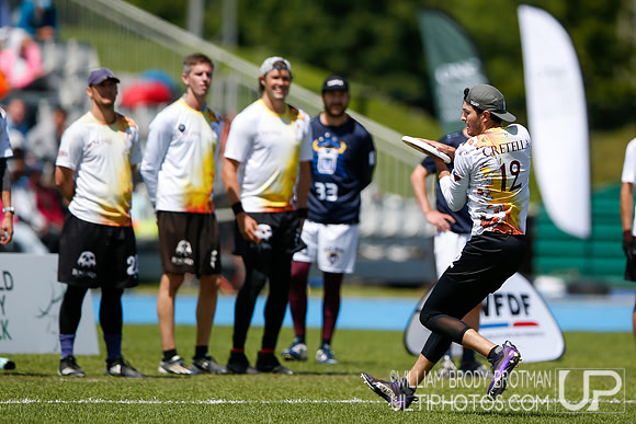 Day 8 of World Masters Ultimate Club Championships.