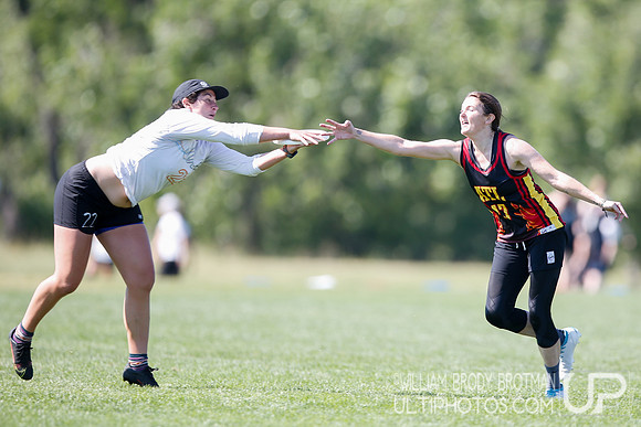 Day 2 of USA Ultimate Masters Championships.