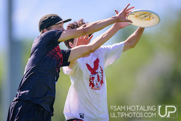 Cleveland B vs Jordan Dirty Birds in prequarters at High School National Invite