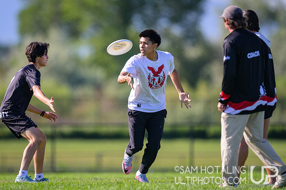 Cleveland B vs Jordan Dirty Birds in prequarters at High School National Invite