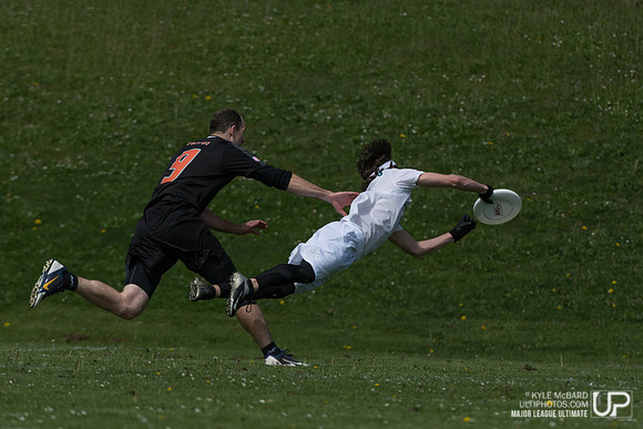 SF Dogfish v. Seattle Rainmakers at Boxer Stadium 4/12/2014