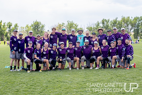 Dial-up Team Photo - USAU Masters Championships - Sunday