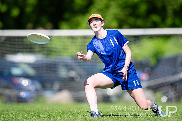 Women’s pool play at USAU DI College Championships
