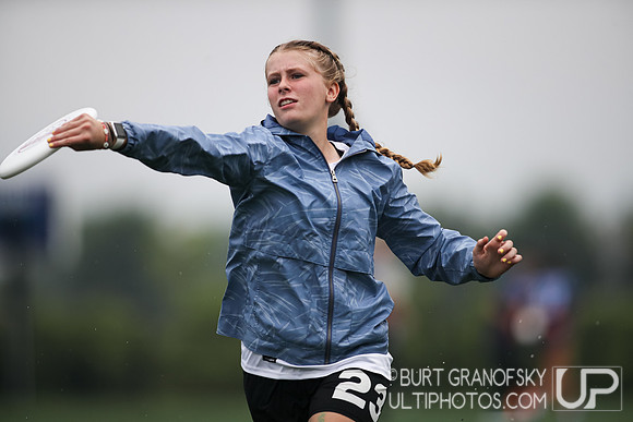 USA Ultimate YCC 2022 -- U17 Girls Sat Action