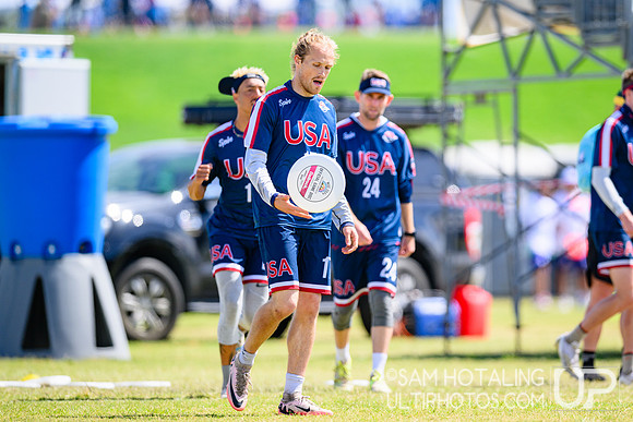 Men’s power-pools during World Ultimate Championships at Runaway Bay Sports Precinct