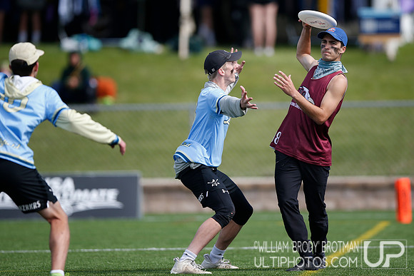 Day 3 of USA Ultimate 2022 D-III College Championships