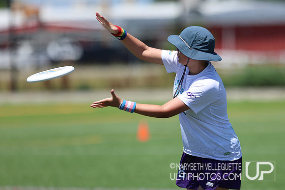 Sunday action at the USA Ultimate Youth Club Championships in th